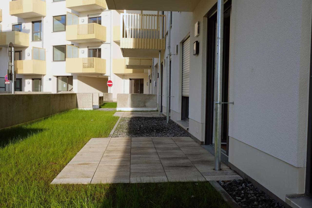 Design Apartment Nr 2 Mit Terrasse Und Parkplatz Straubing Exteriör bild